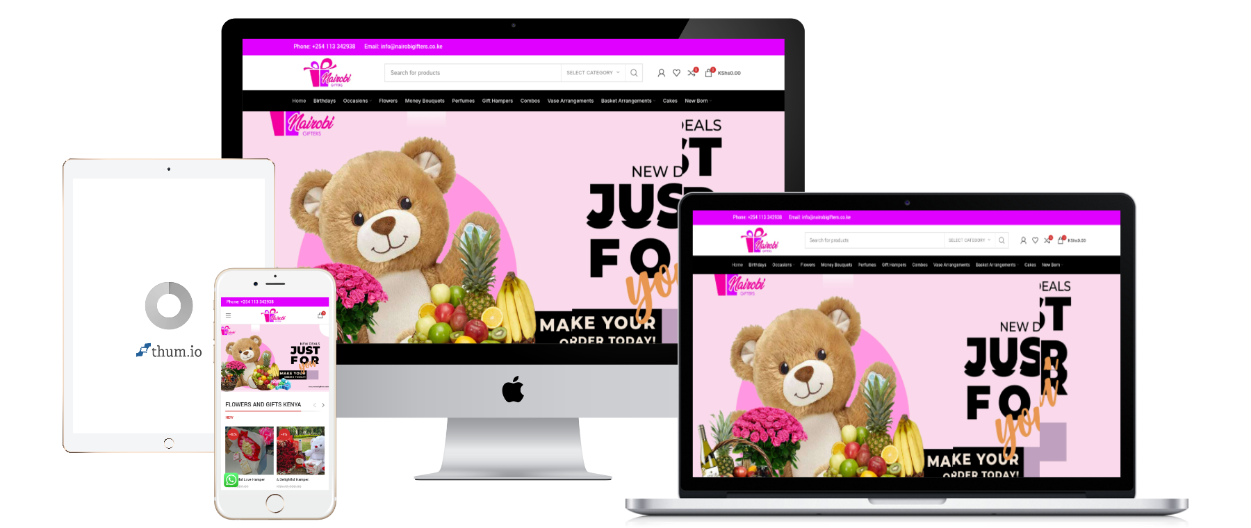 Web design services in Rongai
